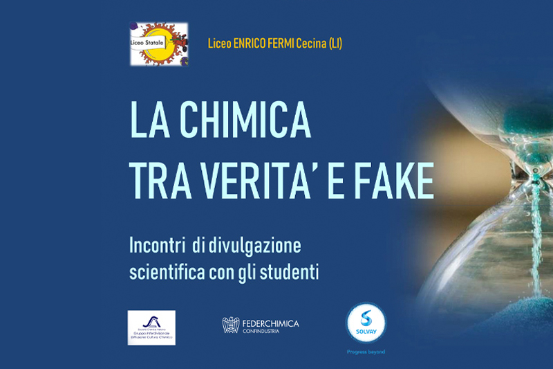 La chimica tra verrà e fake. Incontri di divulgazione scientifica con gli studenti